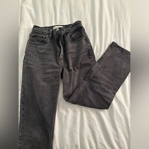 Abercrombie Curve Love Ultra High Rise 90s Straight Jeans (Size 26 extra short)